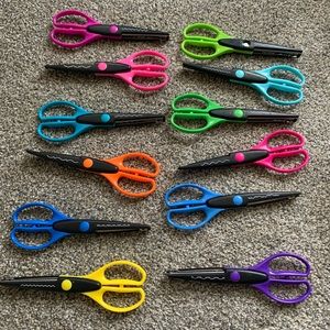 12 count craft scissors.